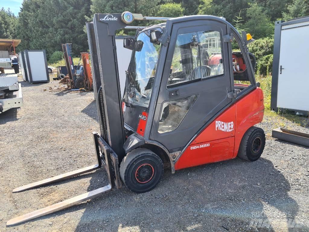 Linde H 20 LPG heftrucks