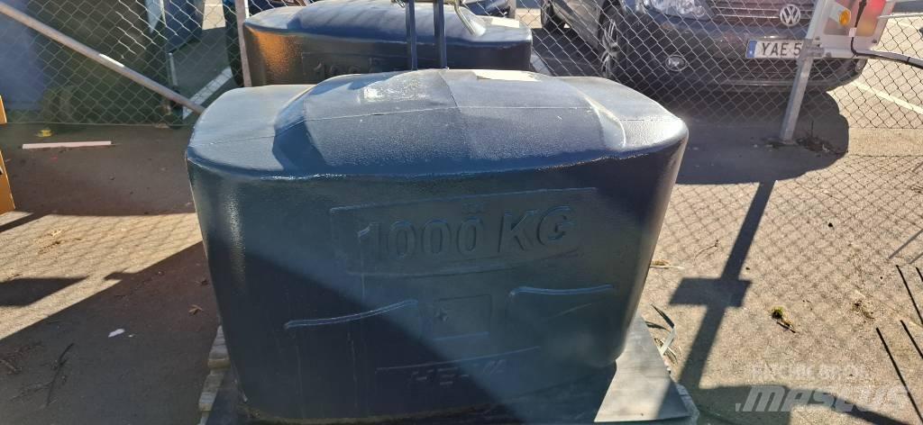 He-Va 1000 kg Frontgewichten