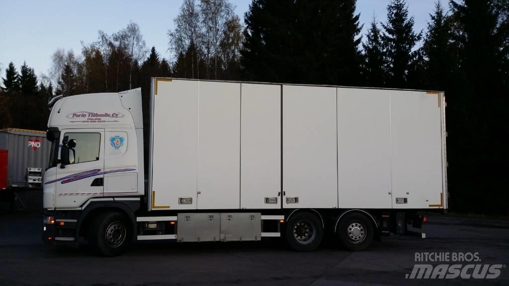 Scania R500 6x2 Bakwagens met gesloten opbouw