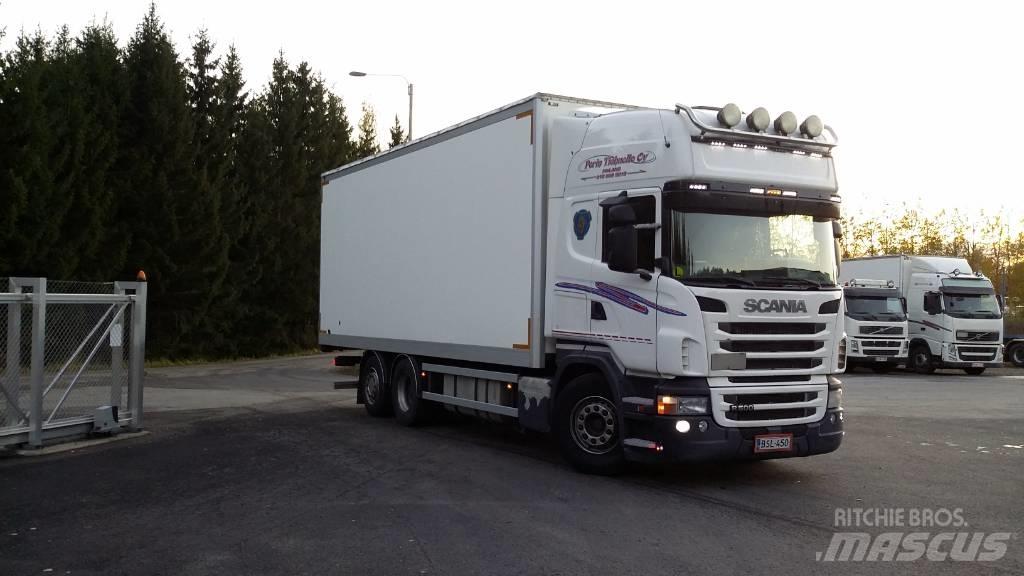 Scania R500 6x2 Bakwagens met gesloten opbouw