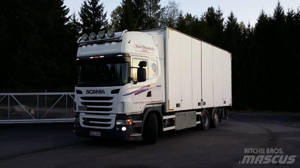 Scania R500 6x2 Bakwagens met gesloten opbouw