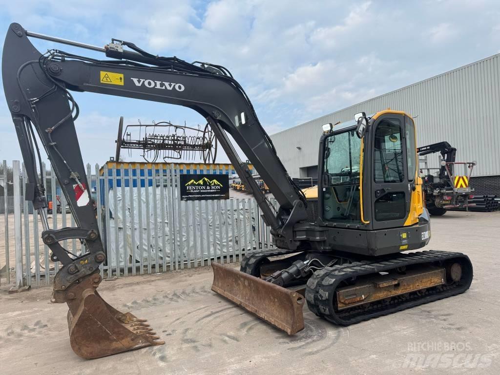 Volvo ECR 88 Midigraafmachines 7t - 12t