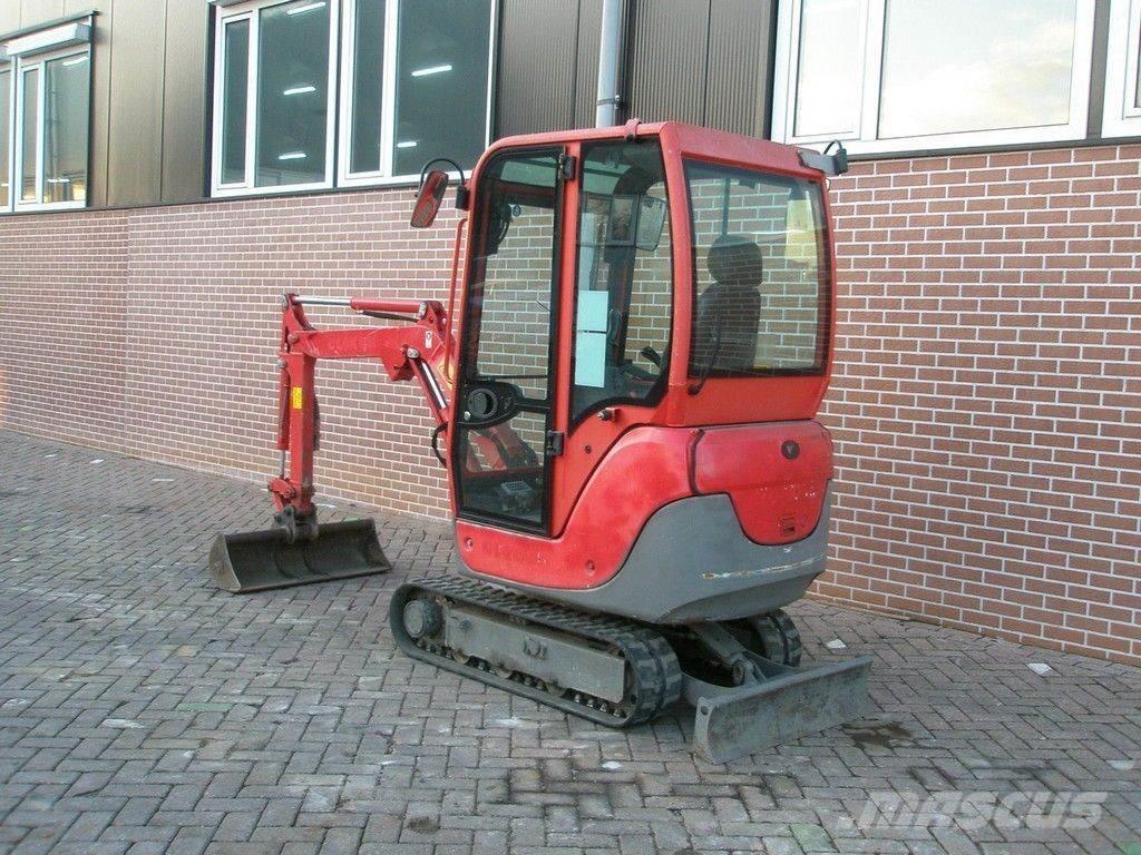Yanmar SV17 Minigraafmachines < 7t