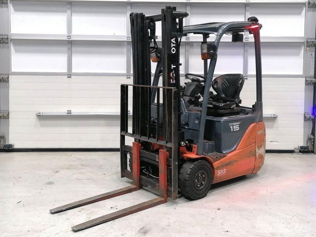 Toyota 8FBET15 Elektrische heftrucks