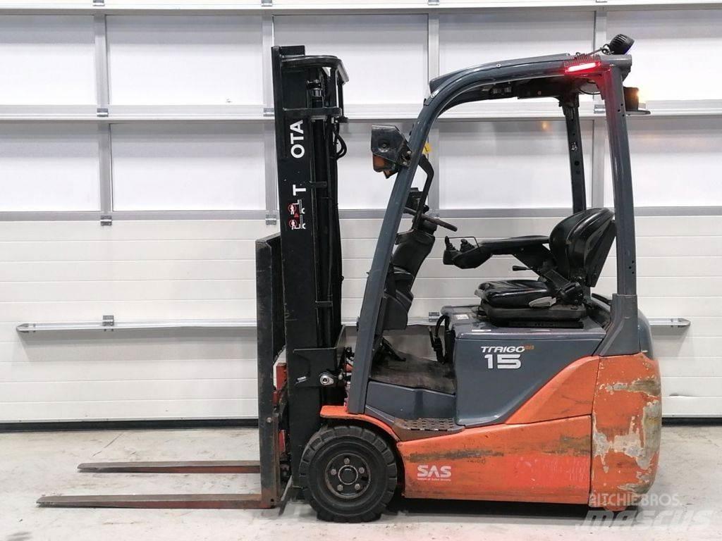 Toyota 8FBET15 Elektrische heftrucks