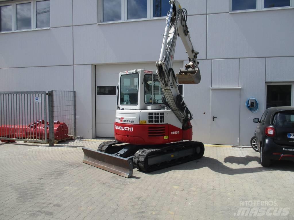 Takeuchi TB 153 FR Minigraafmachines < 7t