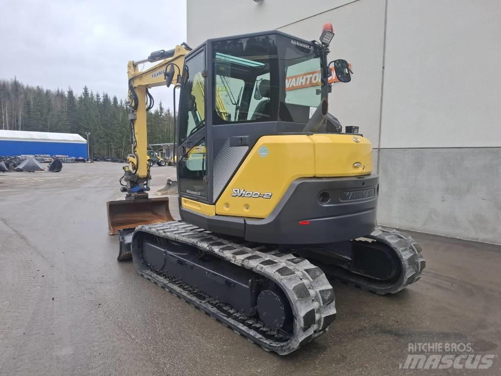 Yanmar SV 100-2A Midigraafmachines 7t - 12t