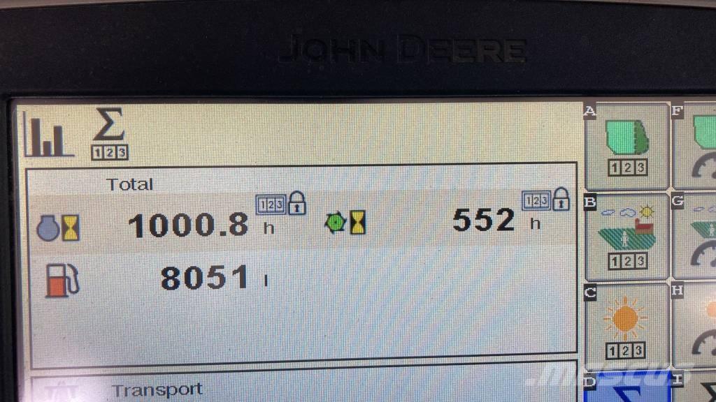 John Deere 8600I Zelfrijdende veldhakselaars