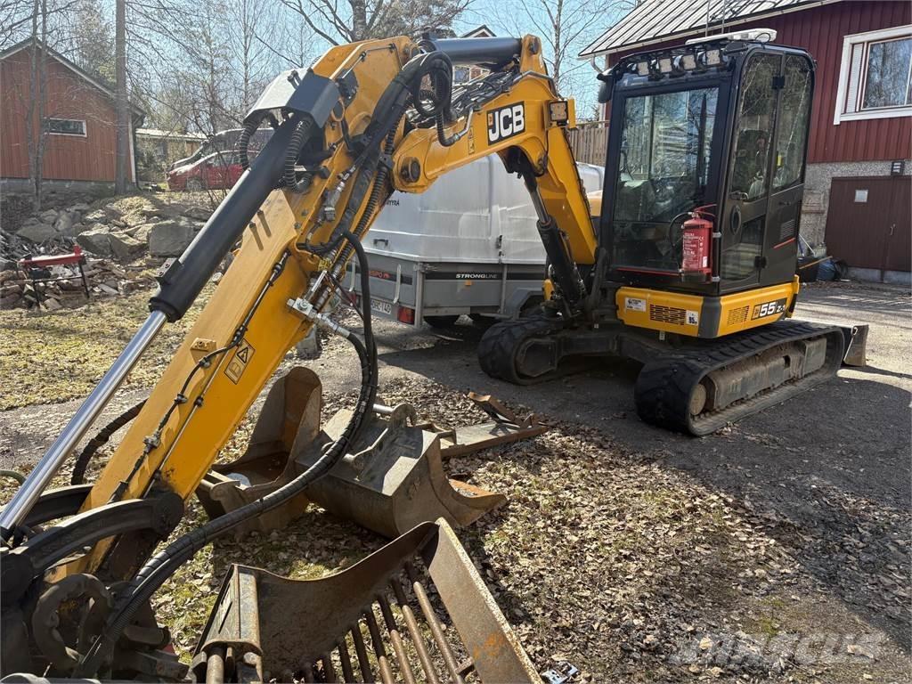 JCB 55Z-1 T3 Rupsgraafmachines
