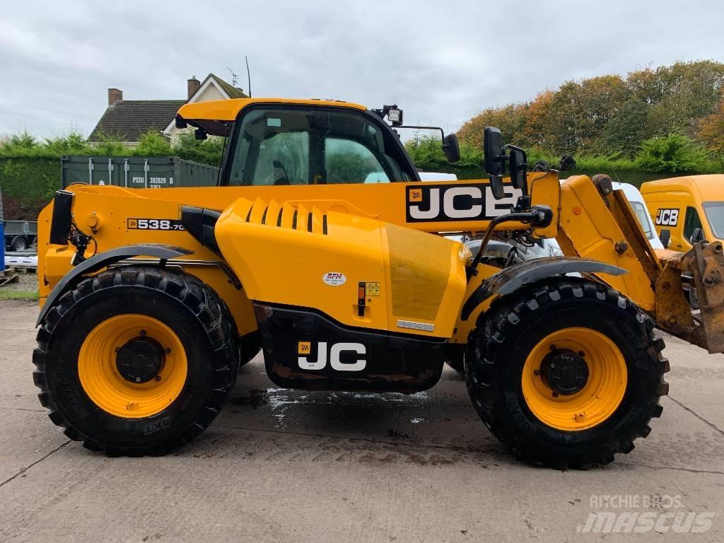 JCB 538-70 Verreikers voor landbouw