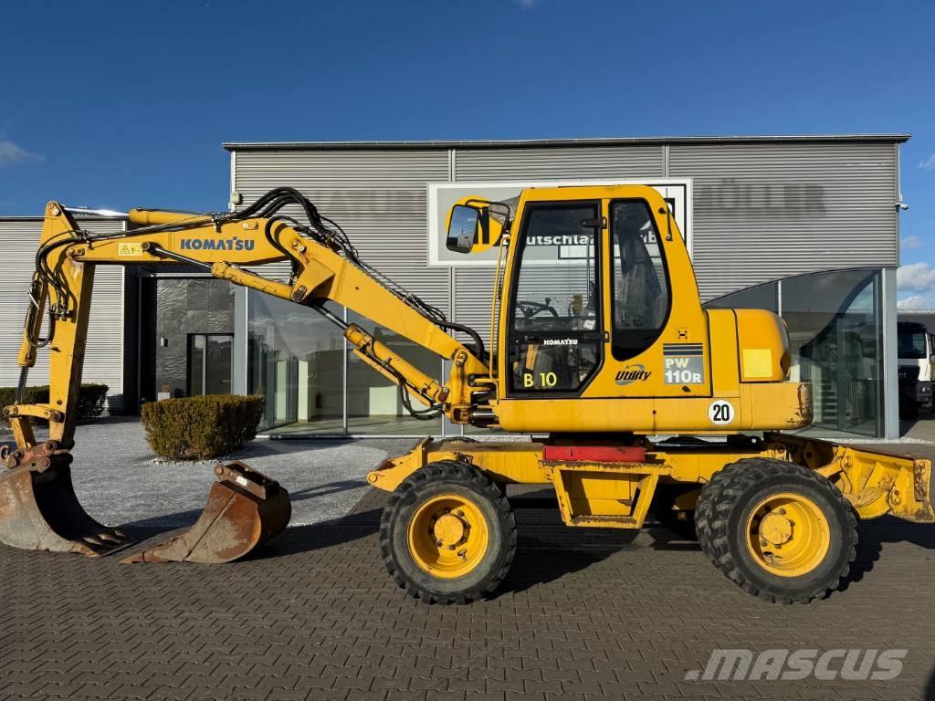 Komatsu PW 110 Wielgraafmachines