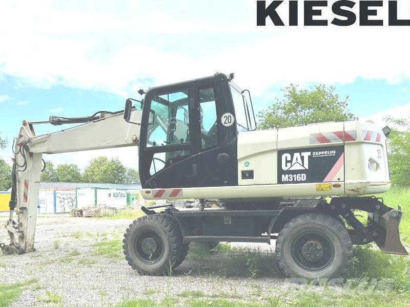 CAT M 316 D Wielgraafmachines