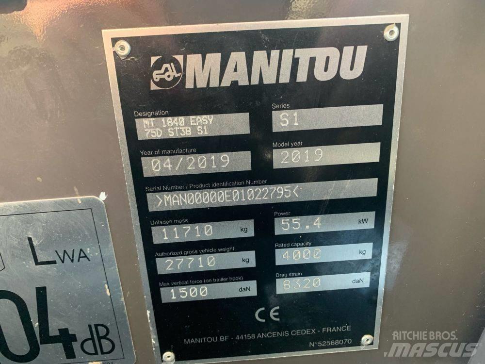 Manitou MT 1840 Verreikers