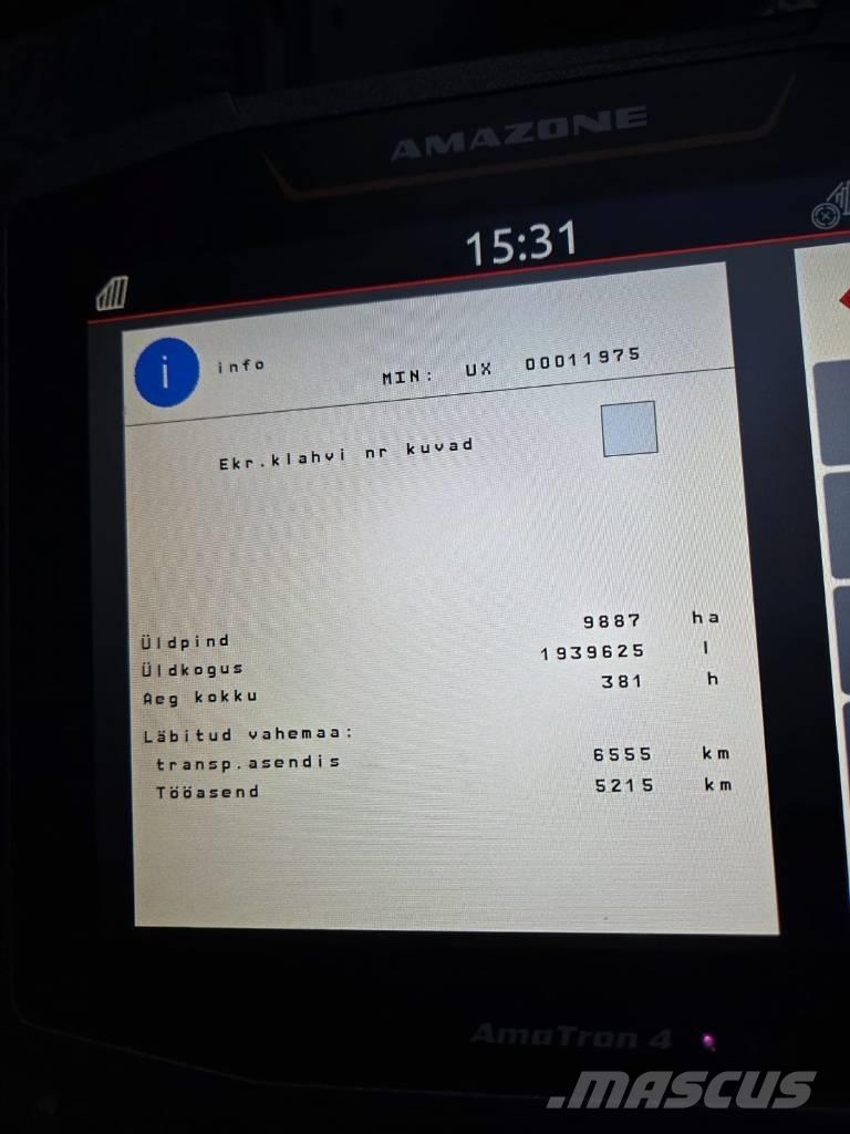 Amazone UX 4200 Getrokken spuitmachines