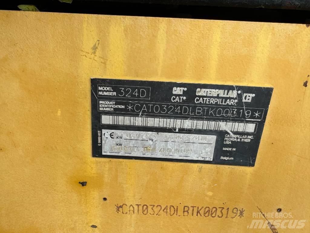 CAT 324 D L Rupsgraafmachines