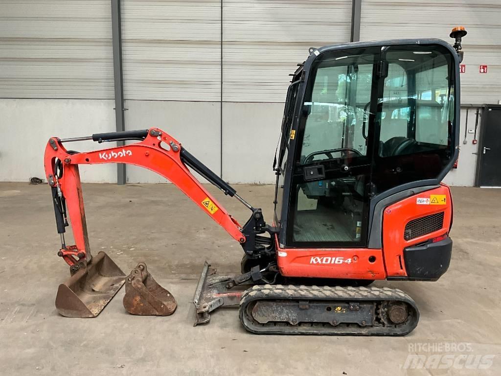 Kubota KX 016-4 Minigraafmachines < 7t