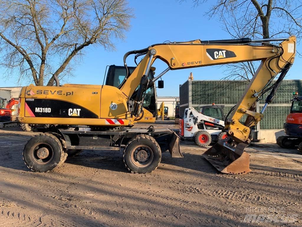 CAT M 318 D Wielgraafmachines