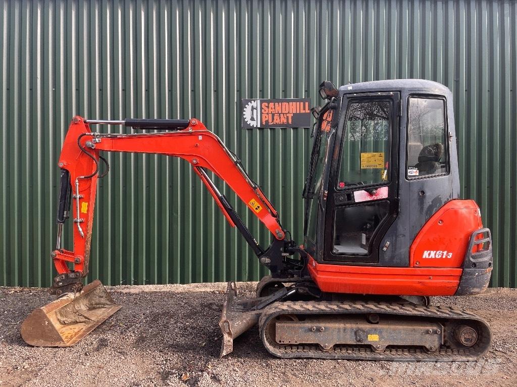 Kubota KX 61-3 Minigraafmachines < 7t