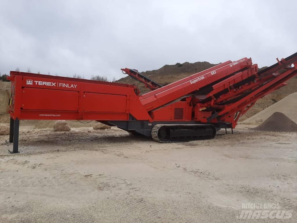 Terex Finlay 683 Mobiele zeefinstallaties