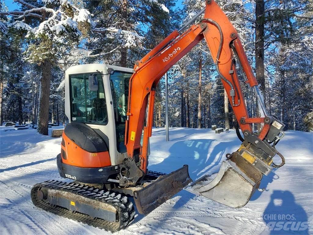 Kubota U25-3 Minigraafmachines < 7t