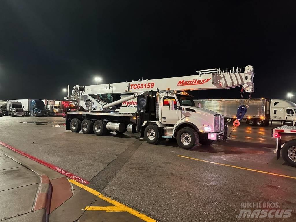 Manitex tc 65159 Vlakke laadvloer met kraan