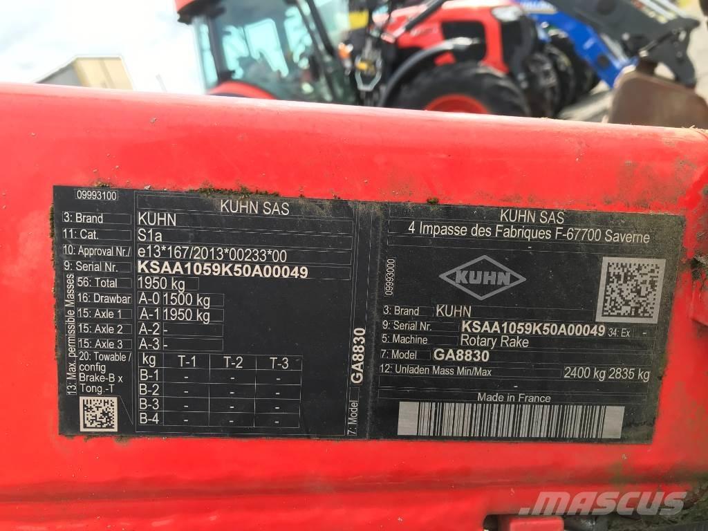Kuhn GA 8830 Zwadharken