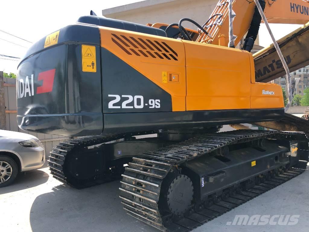Hyundai R220LC-9S Rupsgraafmachines
