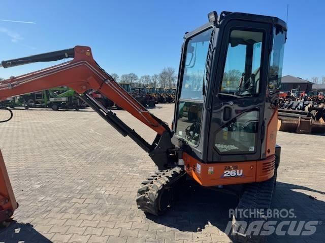 Hitachi ZX 26 Minigraafmachines < 7t