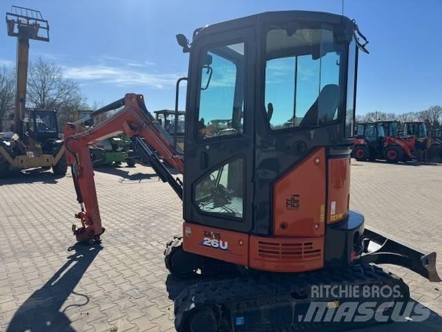 Hitachi ZX 26 Minigraafmachines < 7t