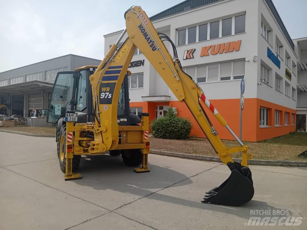 Komatsu WB 97 S- 8 Graaf-laadcombinaties