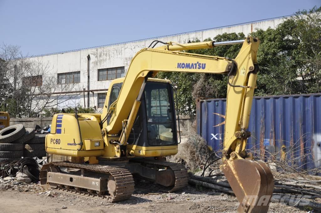 Komatsu PC 60 Rupsgraafmachines