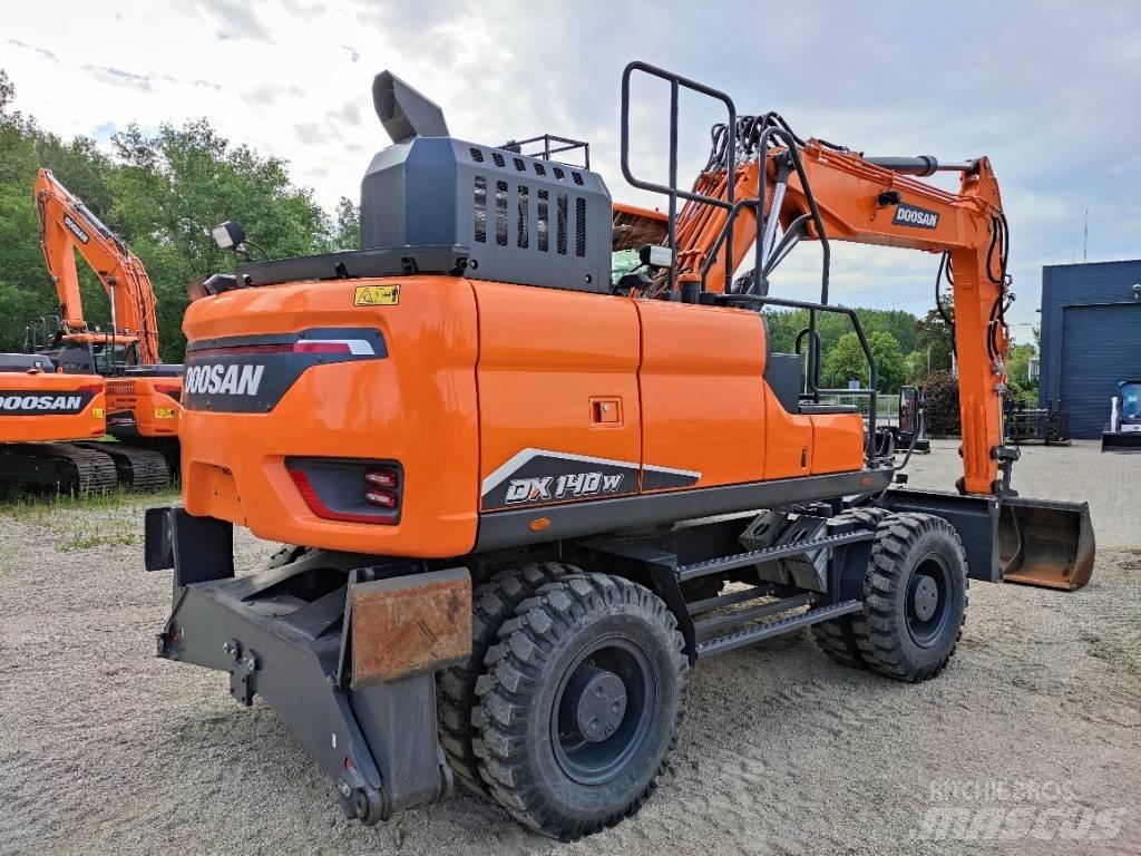 Doosan DX140W-7 Wielgraafmachines