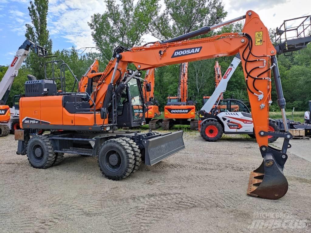 Doosan DX140W-7 Wielgraafmachines