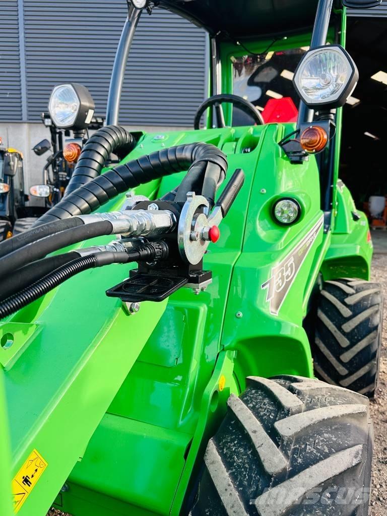 Avant 735 Knik- en schrankladers