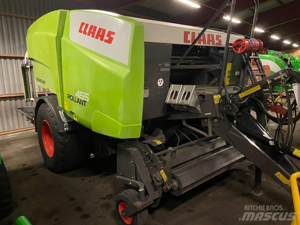 CLAAS 455 Uniwrap Ronde-balenpersen
