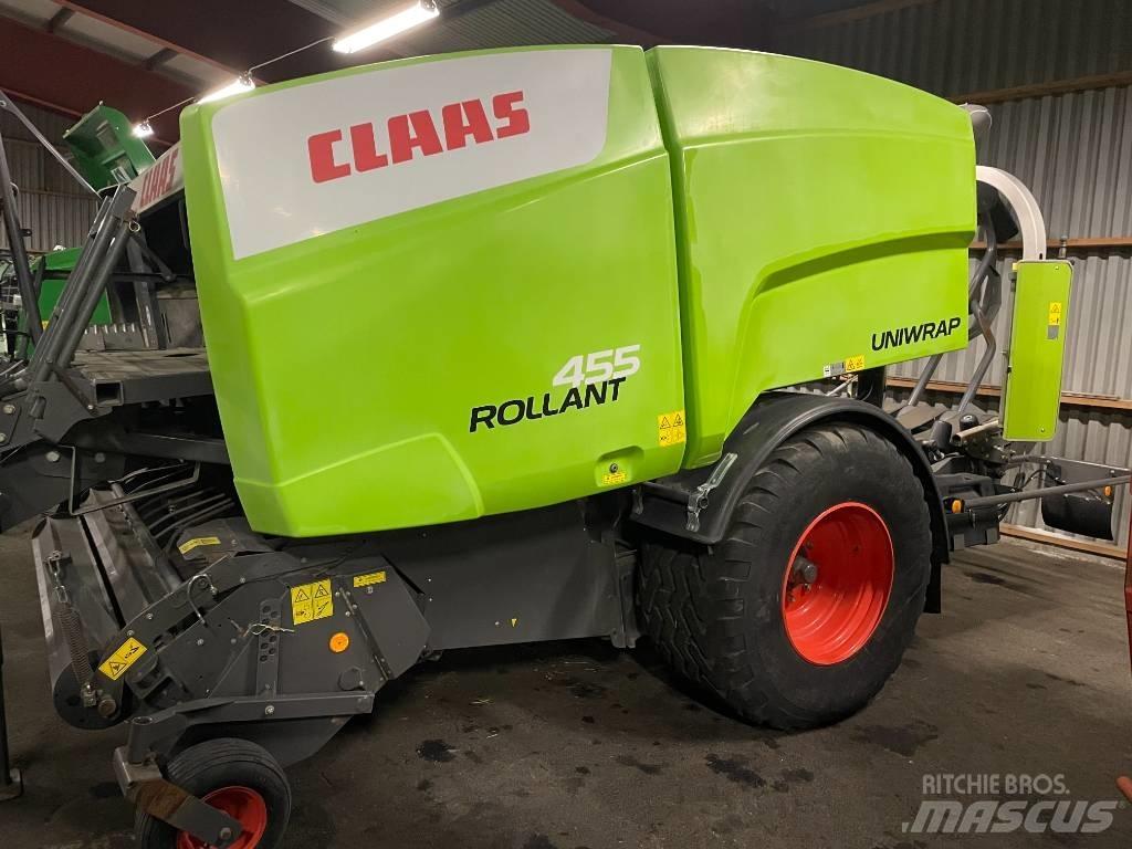CLAAS 455 Uniwrap Ronde-balenpersen
