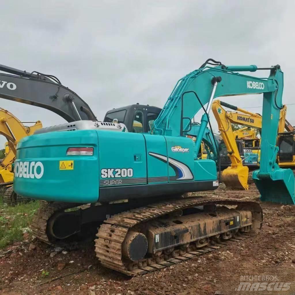 Kobelco SK 200 Rupsgraafmachines