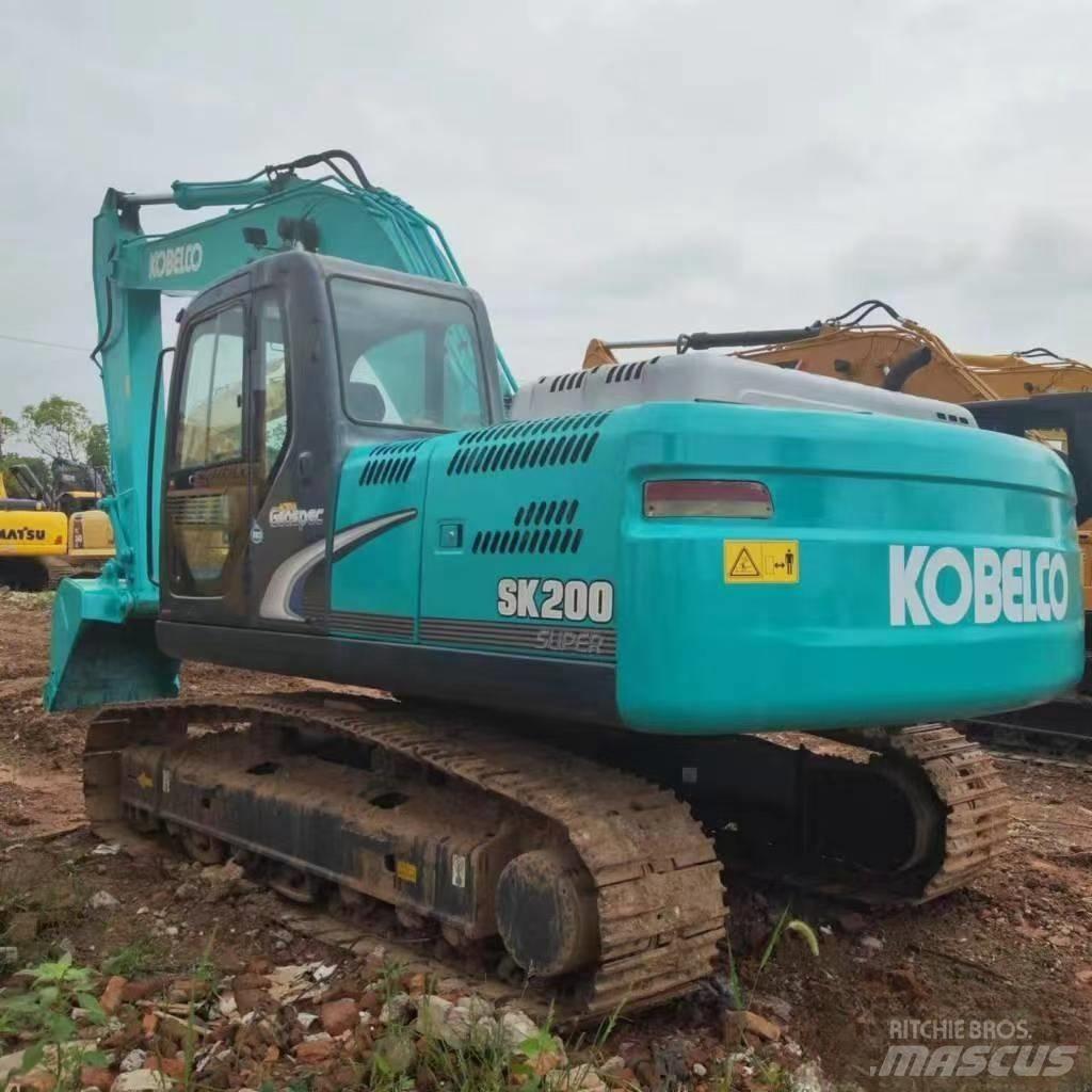 Kobelco SK 200 Rupsgraafmachines