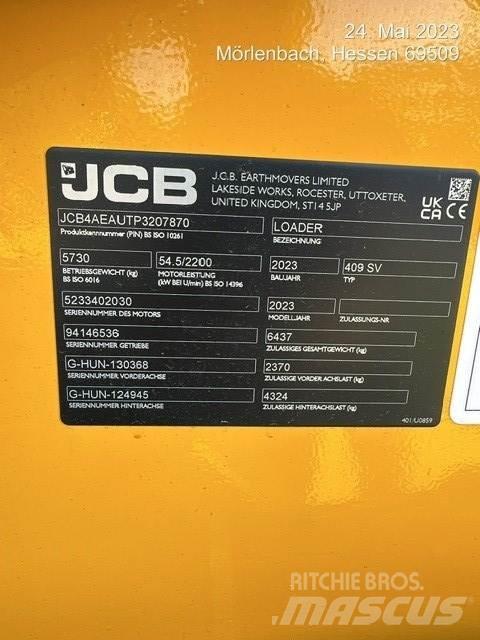 JCB 409 Wielladers