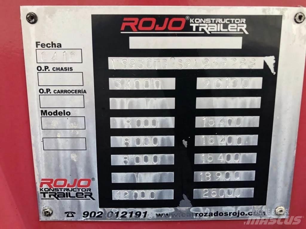  ROJO 1+ 3 LOWLOADER Low loader-semi-trailers