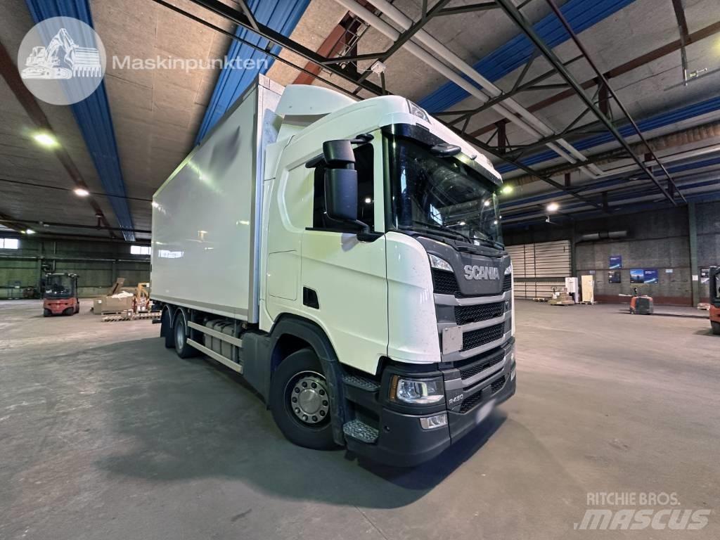 Scania R 450 Bakwagens met gesloten opbouw