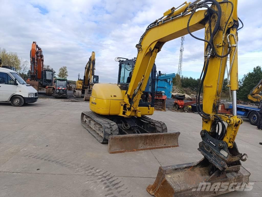 Komatsu PC 80 MR-5 Rupsgraafmachines