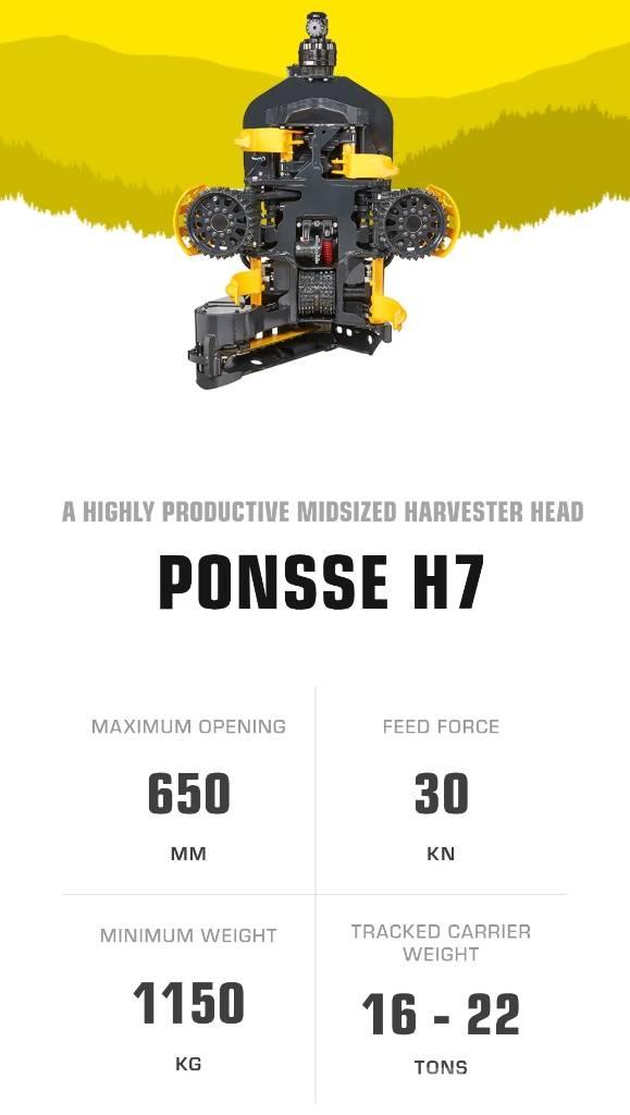 Ponsse H 7 Boomvelkoppen