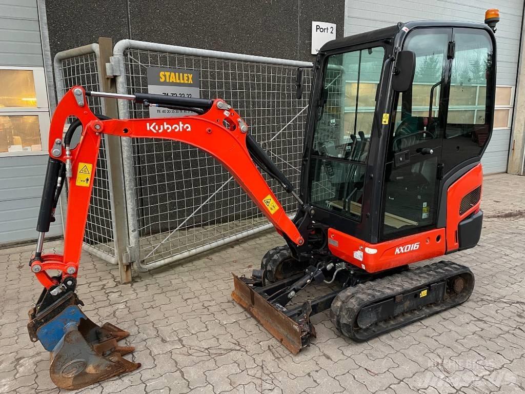Kubota KX016-4 Minigraafmachines < 7t