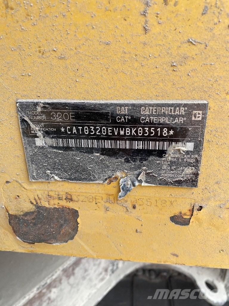 CAT 320 EL Rupsgraafmachines