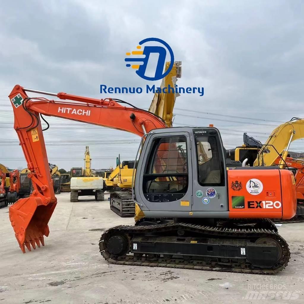 Hitachi EX 120 Rupsgraafmachines