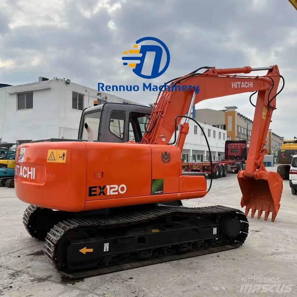 Hitachi EX 120 Rupsgraafmachines