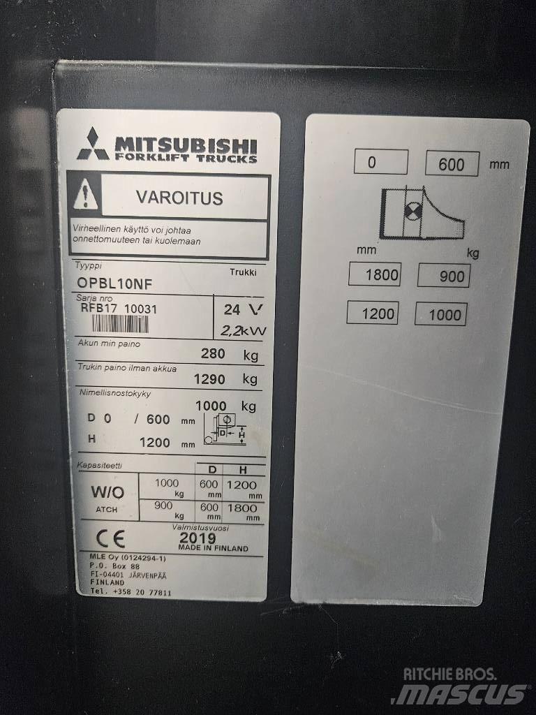 Mitsubishi OPBL10NF Orderpicker voor middelhoog niveau