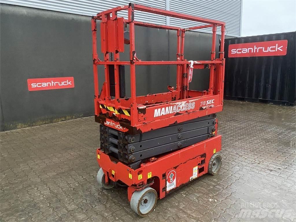 Manitou 78SEC Schaarhoogwerkers