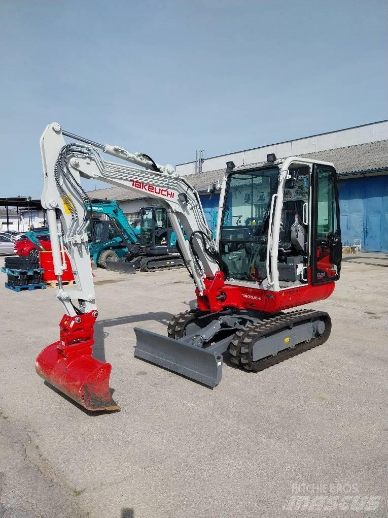 Takeuchi TB230 Minigraafmachines < 7t